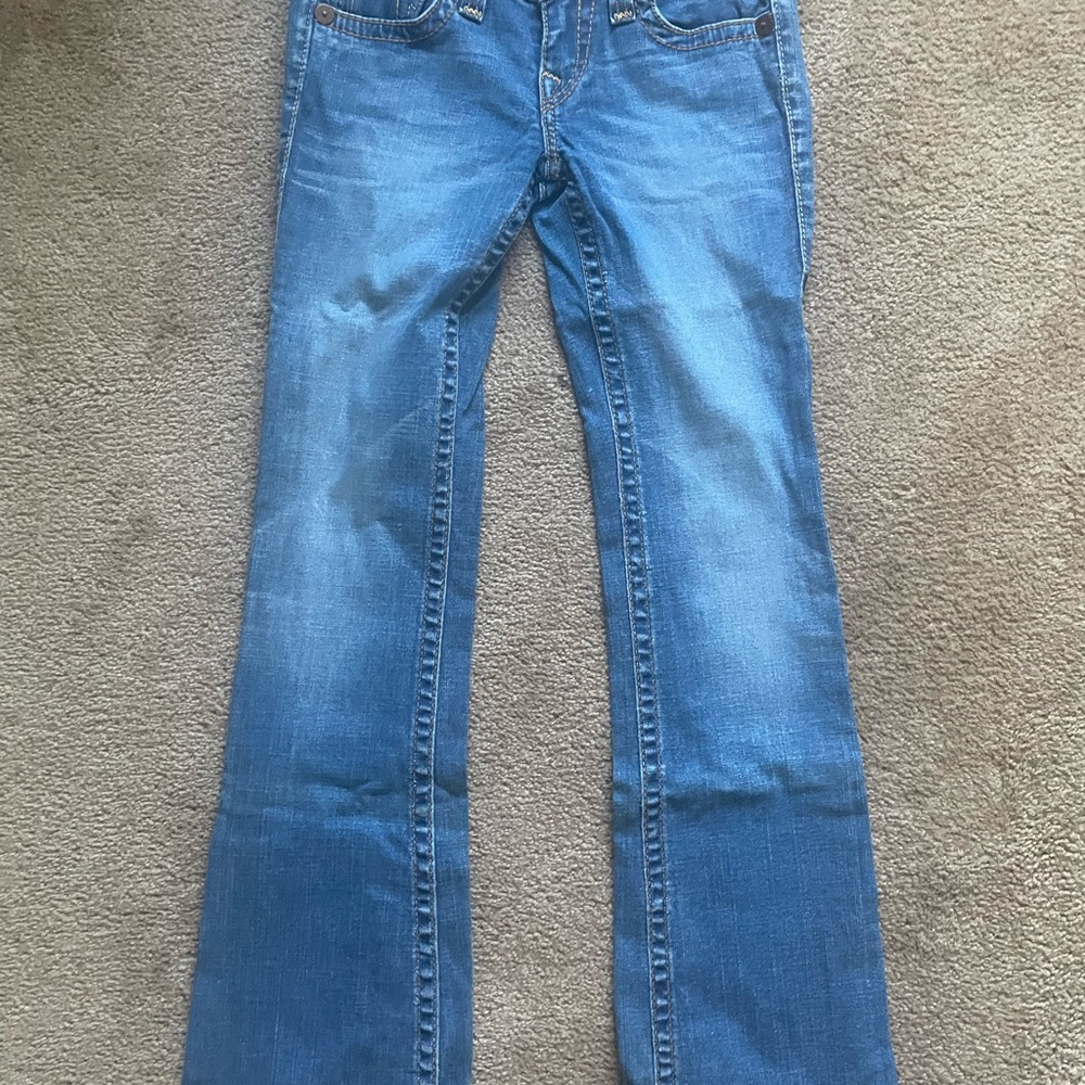 True Religion Blue Flare Jeans